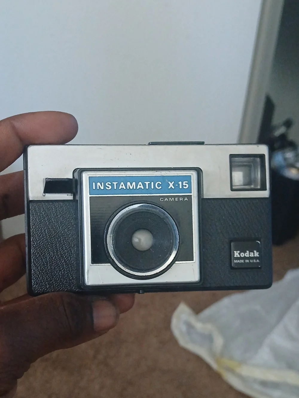 Kodak Instamatic X-15 Camera - Black